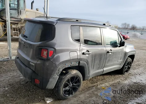 2017 Jeep Renegade Latitude из США, поврежденный, VIN ZACCJBBB9HPF65132